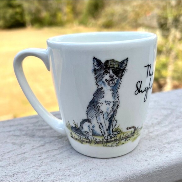 Queens by Churchill Country Pursuits The Shepherd Dog Ceramic Coffee Mug 8 oz - Picture 1 of 5